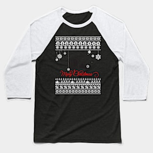 Merry Christmas Beer Baseball T-Shirt